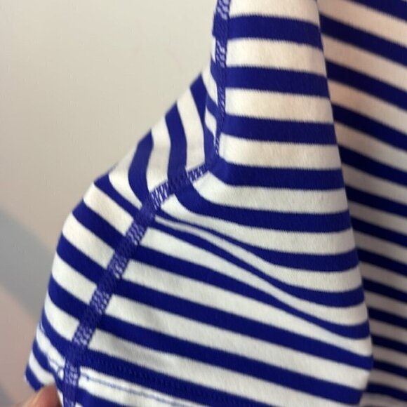 Lululemon STRIPED BLUE PURPLE COOL RACERBACK TANK TOP size 4 - Picture 6 of 7